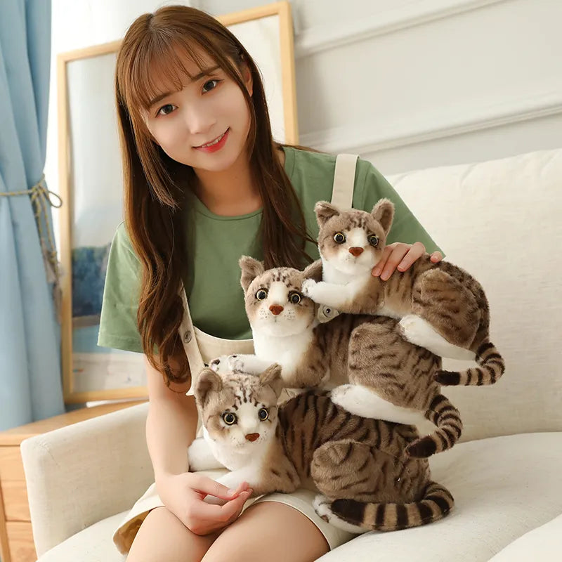 Simulation Siamese Cat Plush Toy