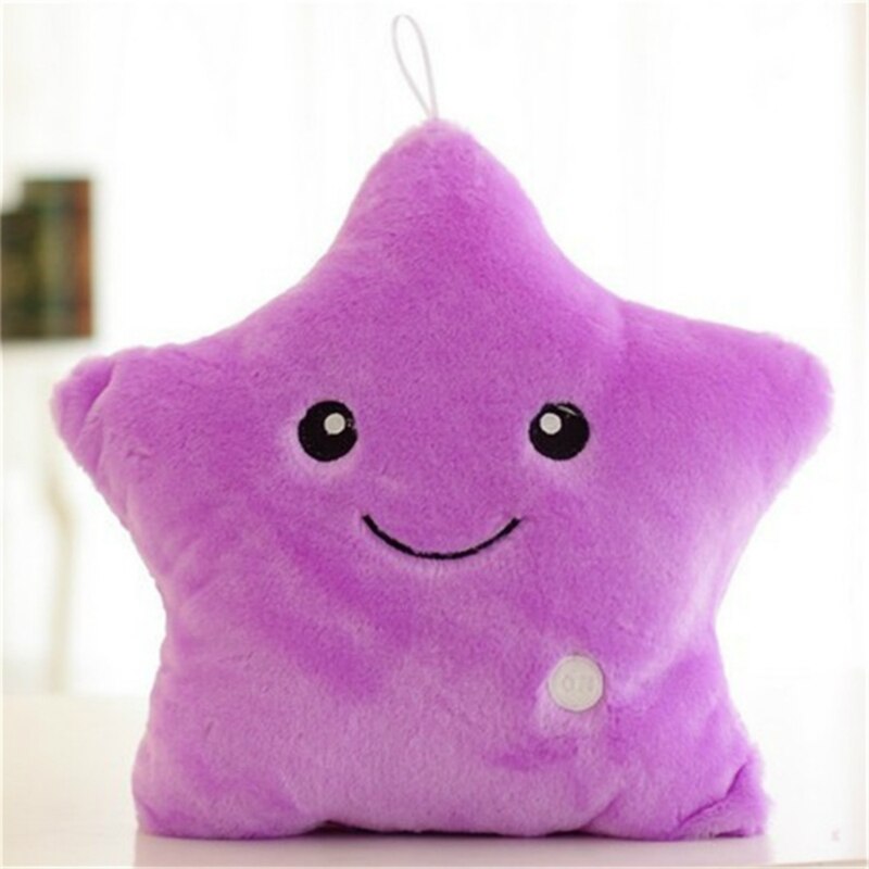 Soft Plush Luminous Star Cushion