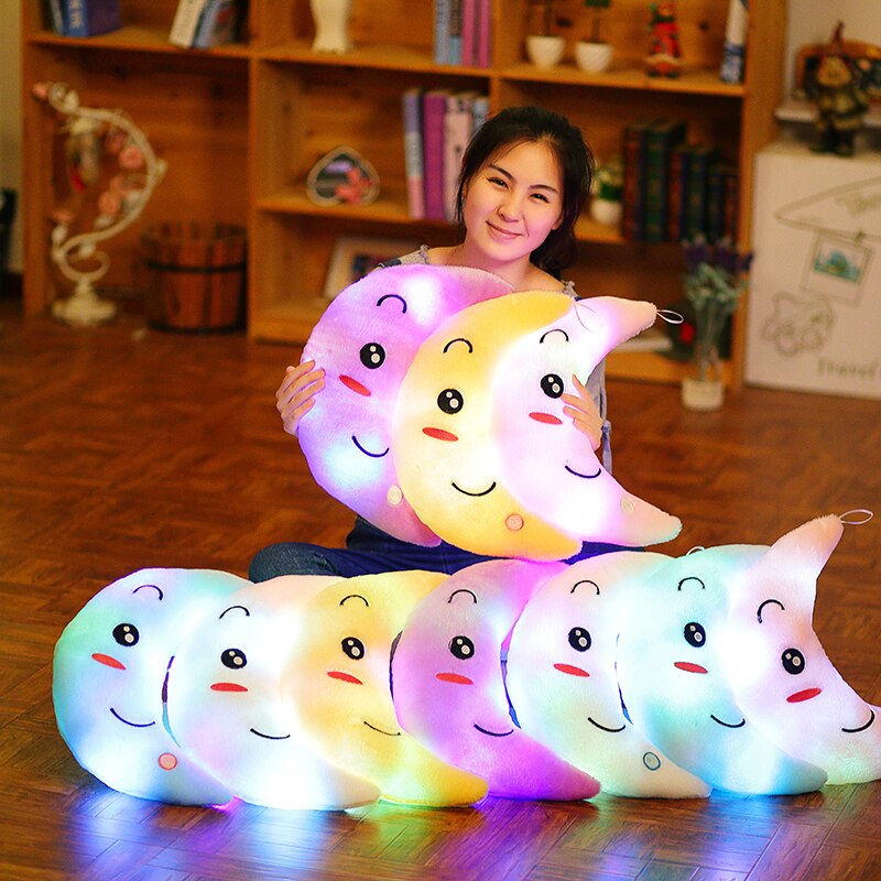 Soft Plush Luminous Star Cushion