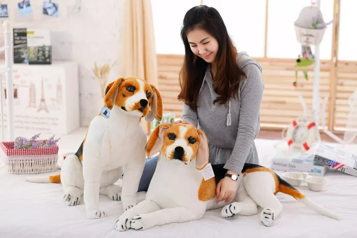 Big Size Simulation Giant Beagle Plush Toy