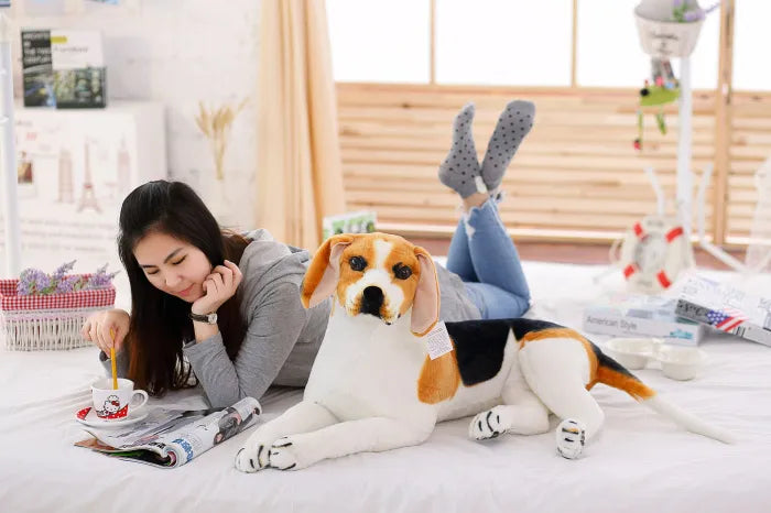 Big Size Simulation Giant Beagle Plush Toy