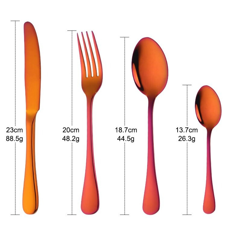 Elegant Cutlery Set 4pcs