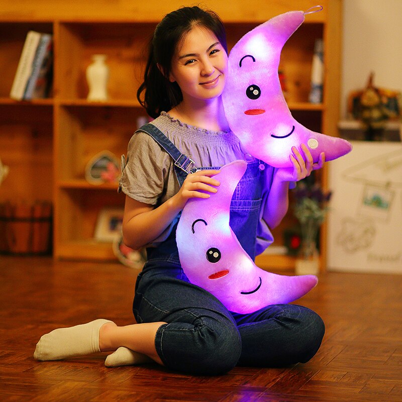 Soft Plush Luminous Star Cushion