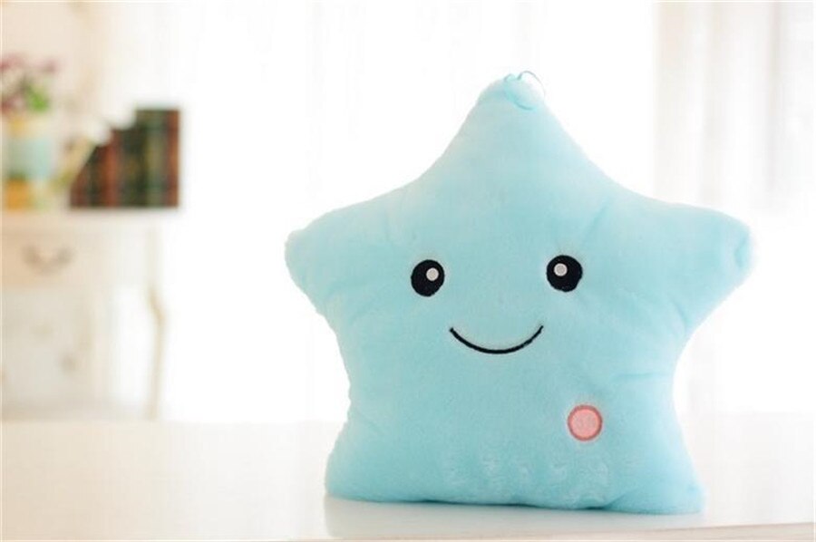 Soft Plush Luminous Star Cushion