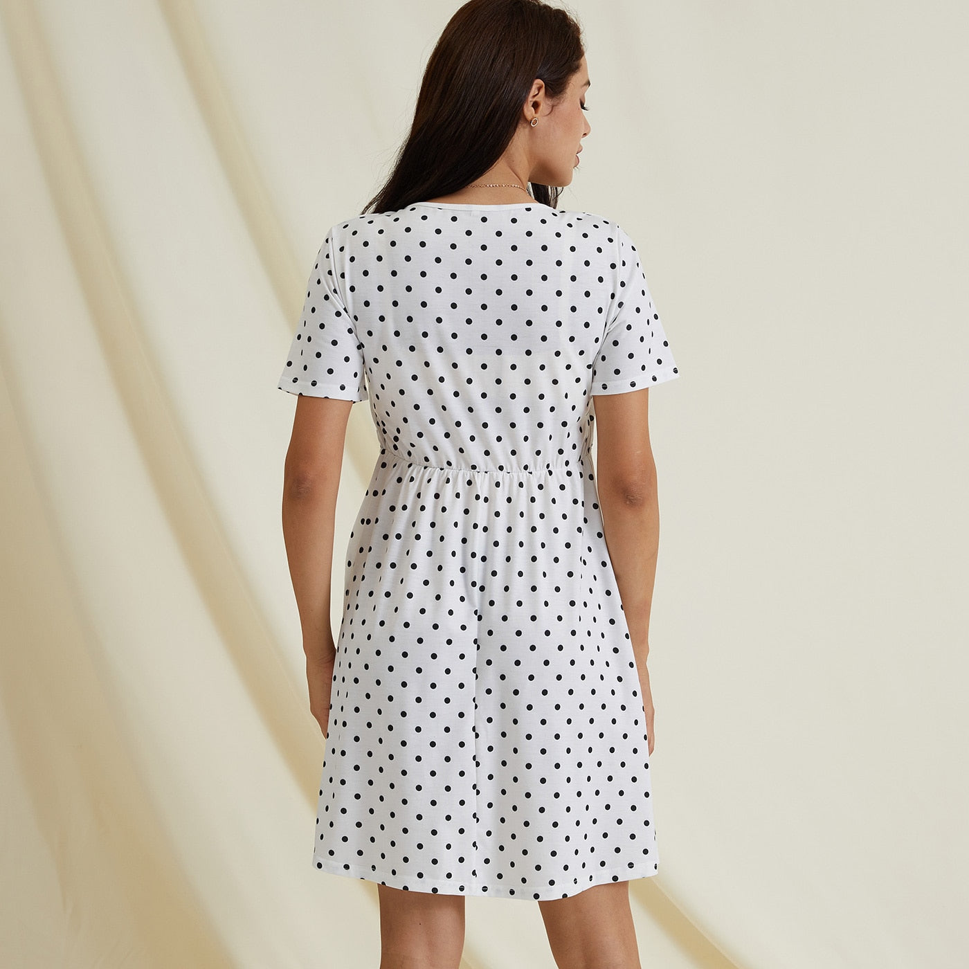 Smallshow Maternity Nursing Dresses