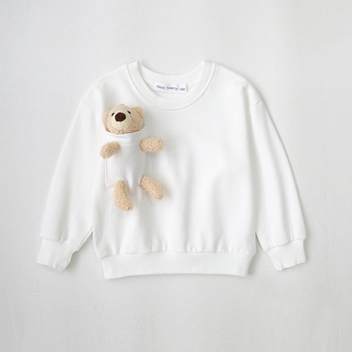 Matching Family Outfit - Mum, Dad & Baby Teddy Bear Sweatshirt