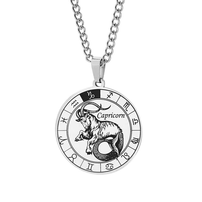 Zodiac Silver Necklace