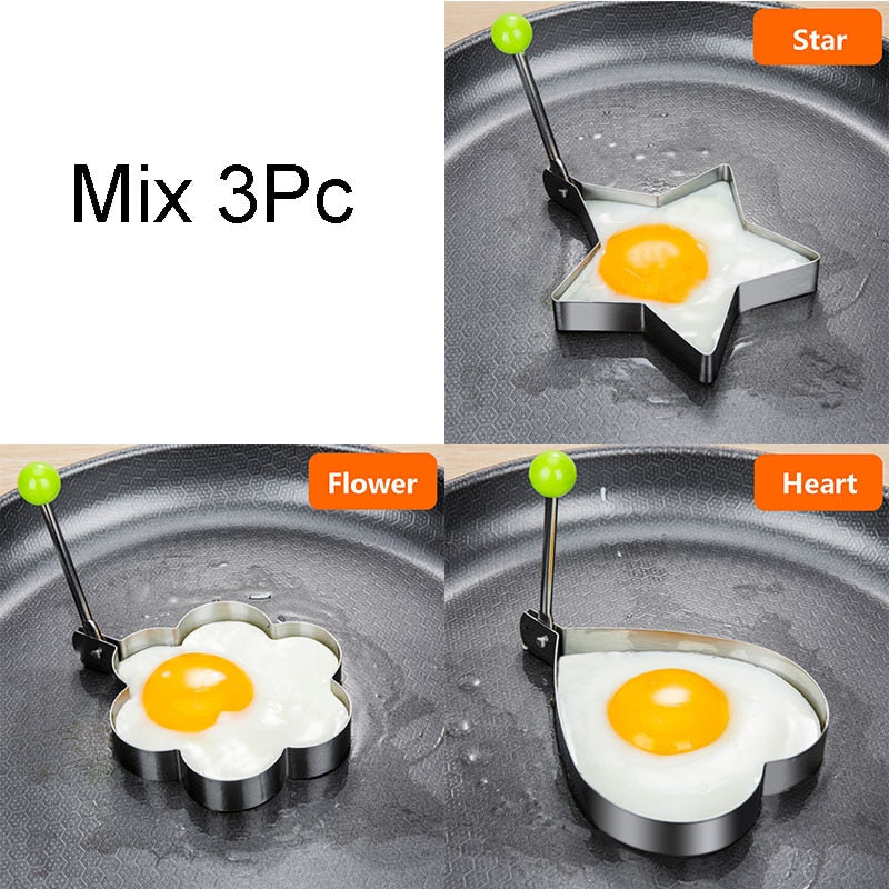 Stainless Steel Fried Egg Shaper & Pancake Mould