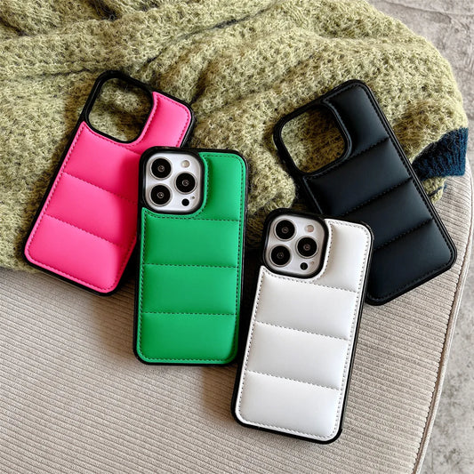 Winter Jacket Style iPhone Case