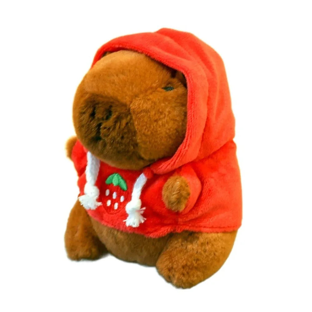 Capybara Plush Toy with Hoodie