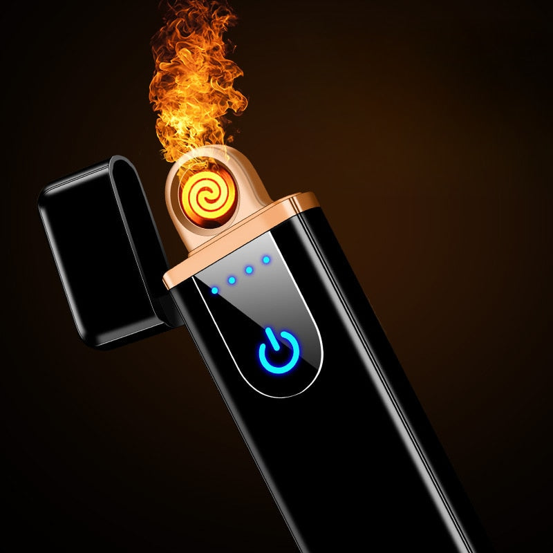 Windproof Electric Lighter - Eco-Friendly Ignition