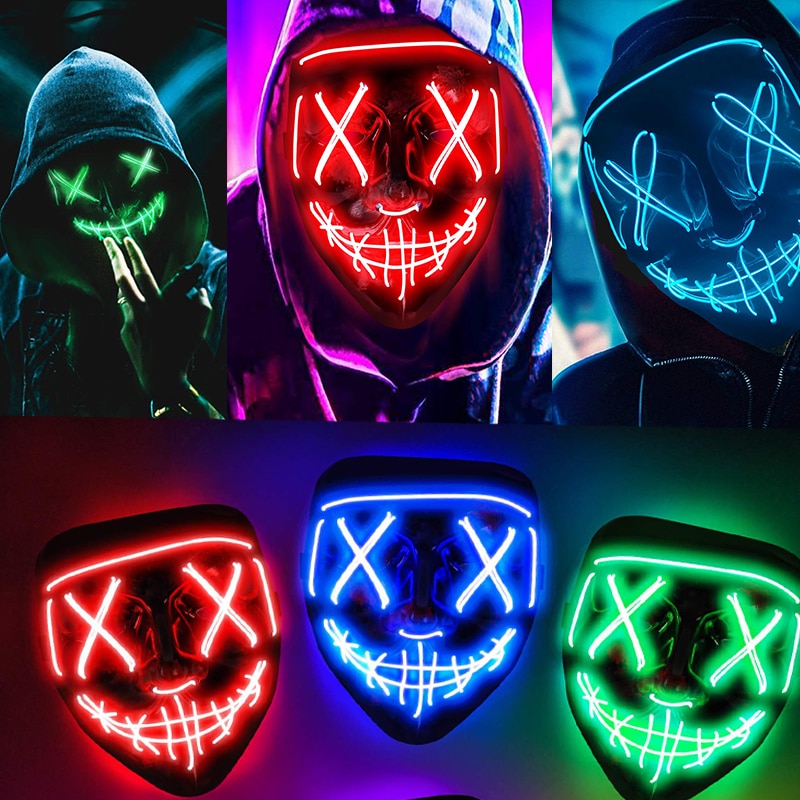 Wireless Halloween Party Mask