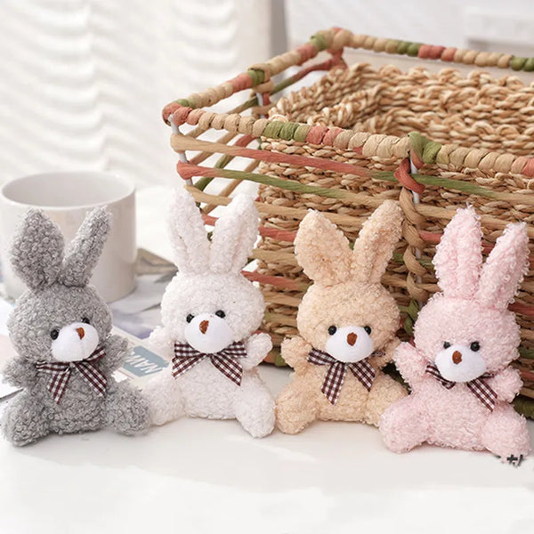 Bow-Tie Bunny Mini Plush Stuffed Toy