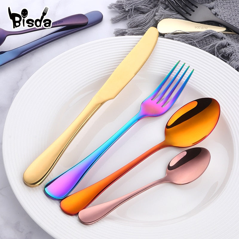 Elegant Cutlery Set 4pcs