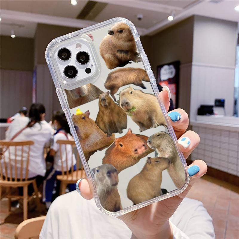 Cute Capybara Mobile Phone Case for iPhone