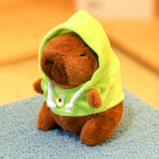 Capybara Plush Toy with Hoodie