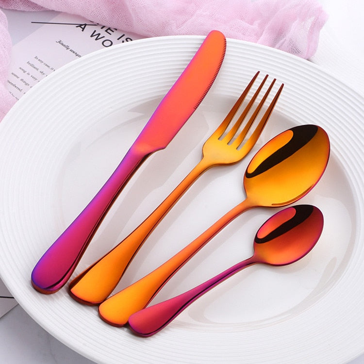 Elegant Cutlery Set 4pcs