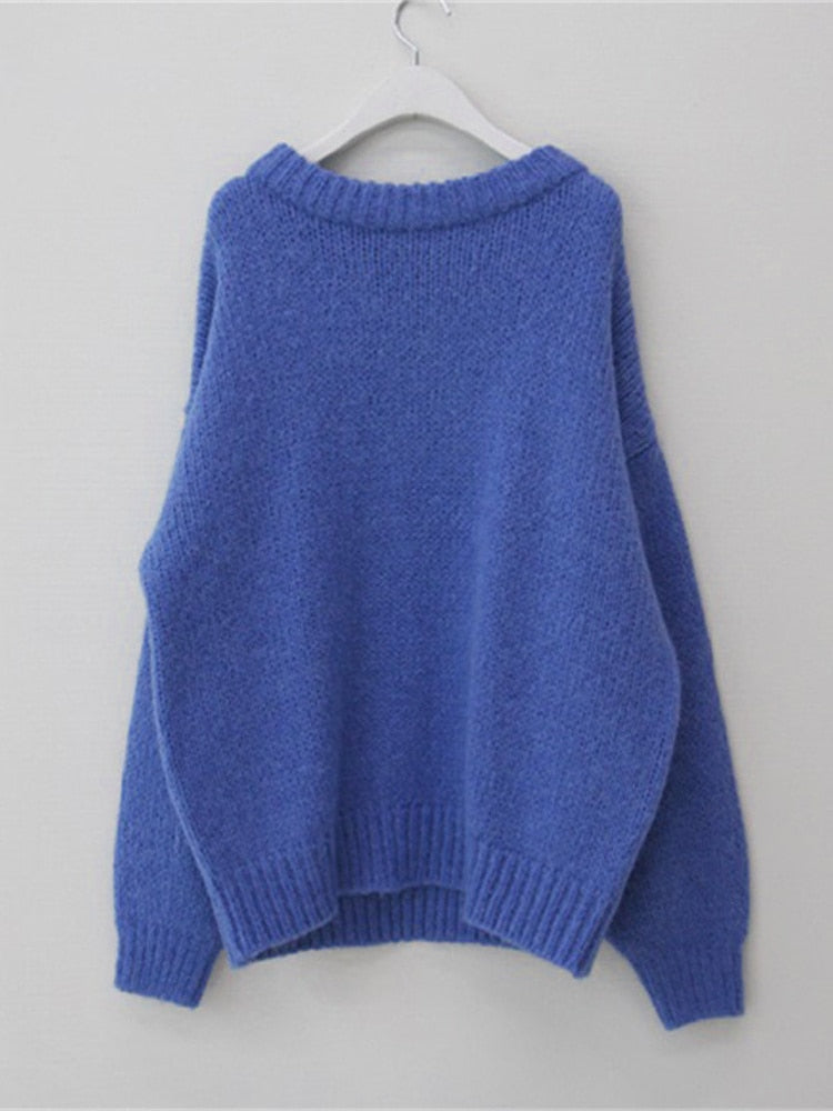 Women's Thick Wool Oversized Sweater