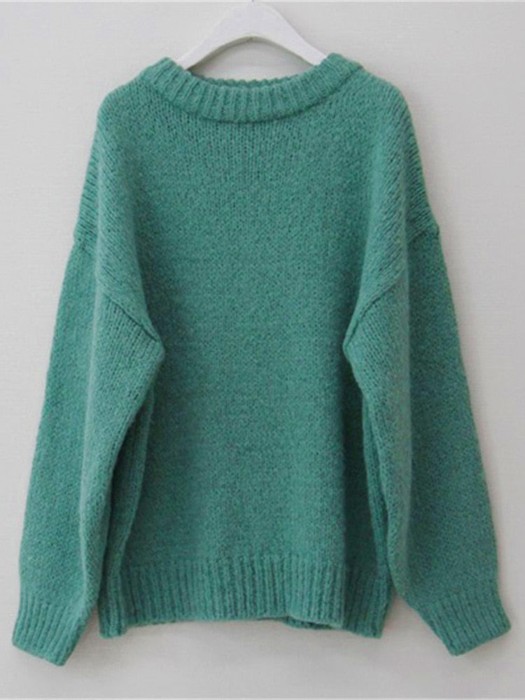 Women's Thick Wool Oversized Sweater