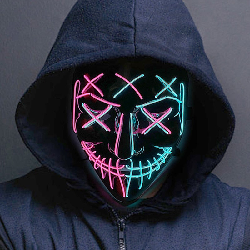 Wireless Halloween Party Mask