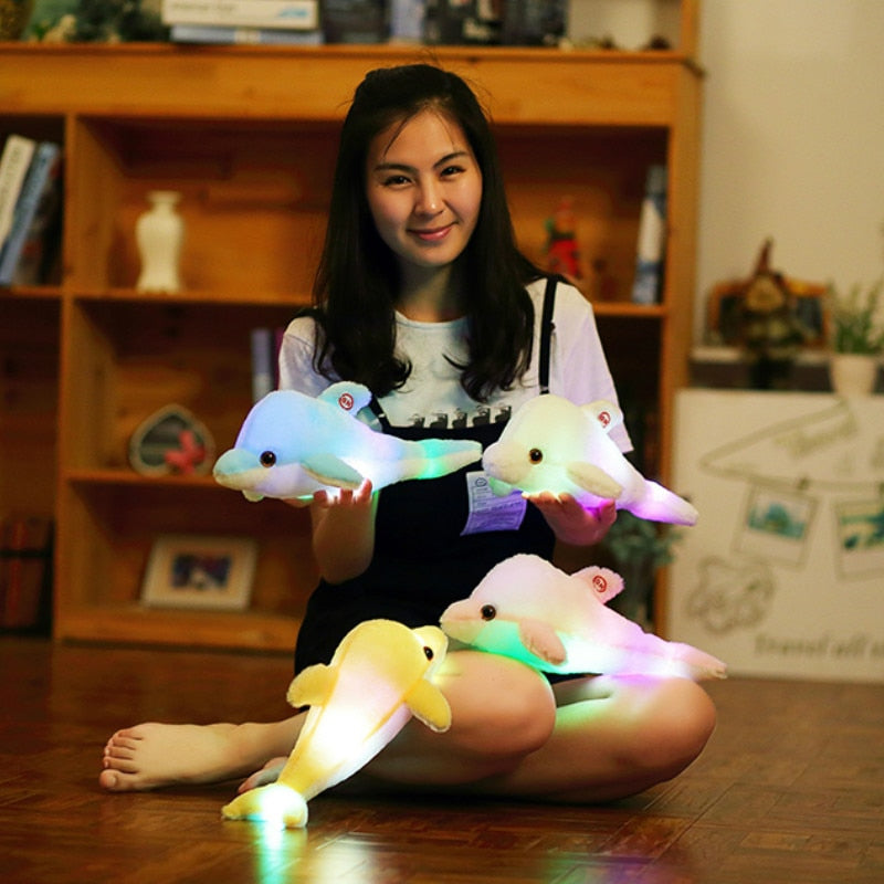 Soft Plush Luminous Star Cushion