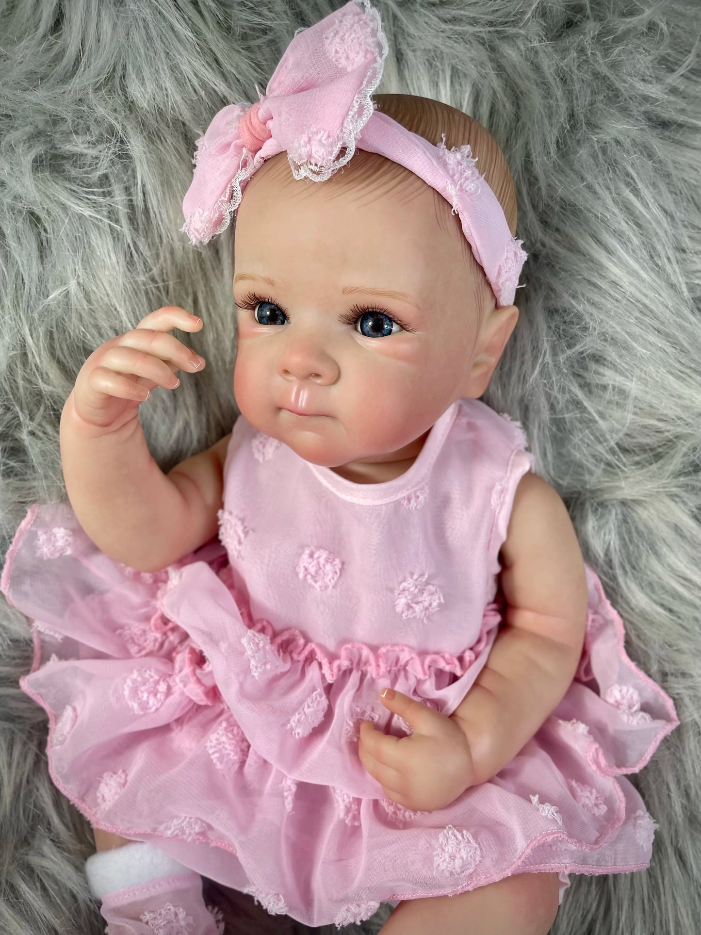 Full Body Vinyl Girl Reborn Baby Doll