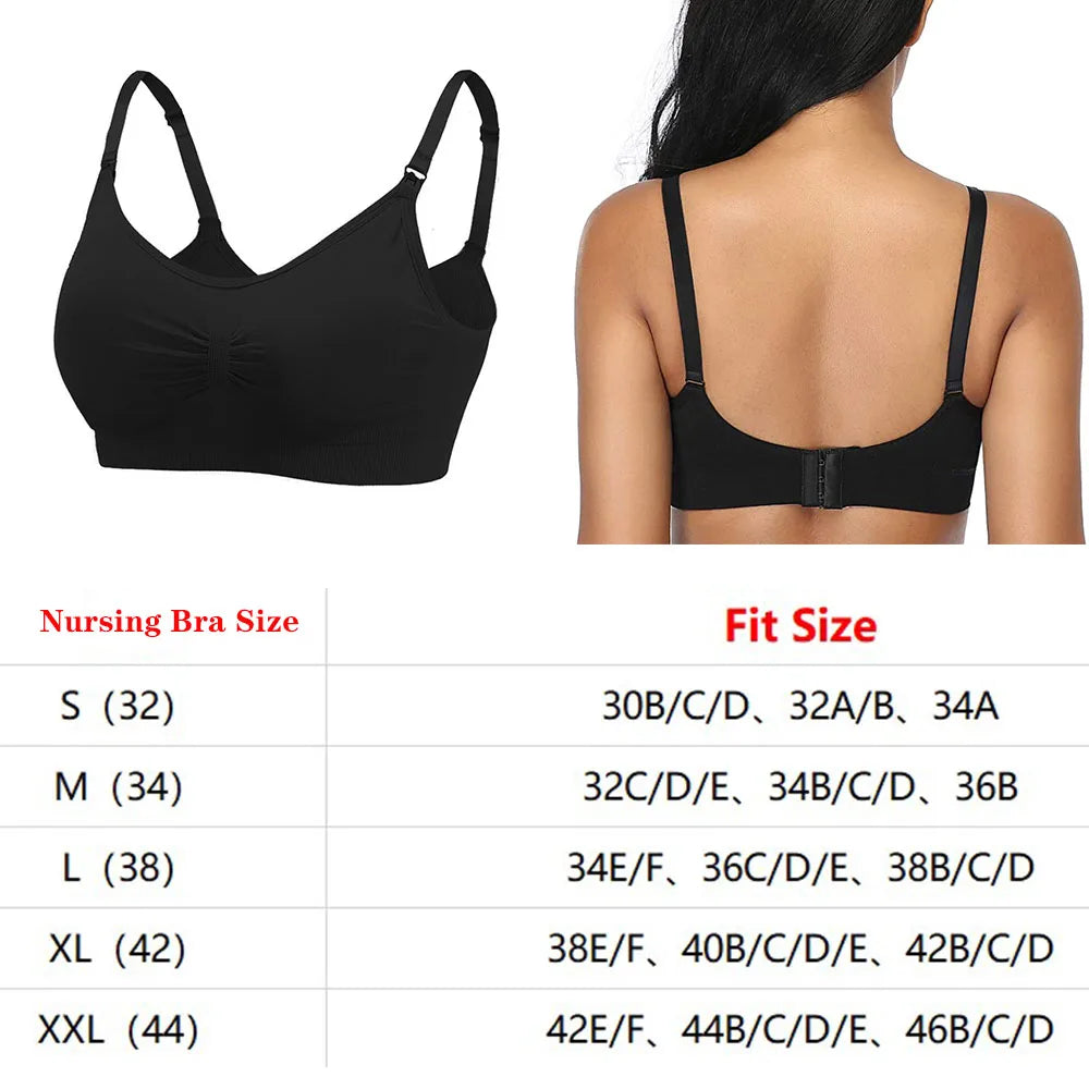 Nursing Breastfeeding Maternity Easy Removal Bra