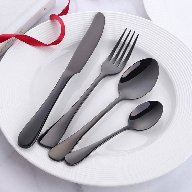 Elegant Cutlery Set 4pcs