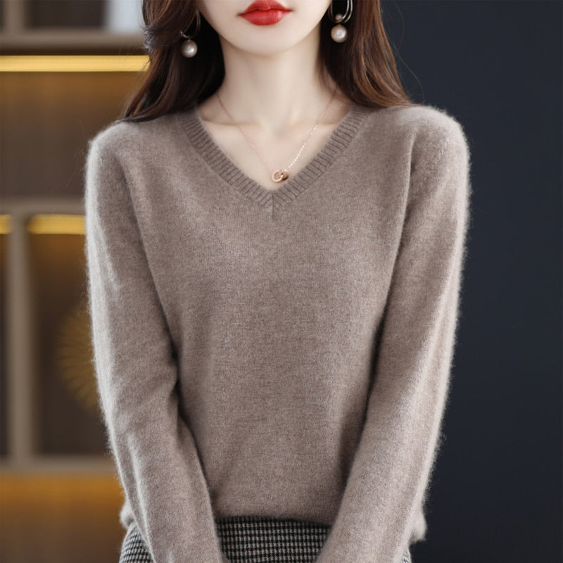 Women's Merino Extra Fine Wool Sweater