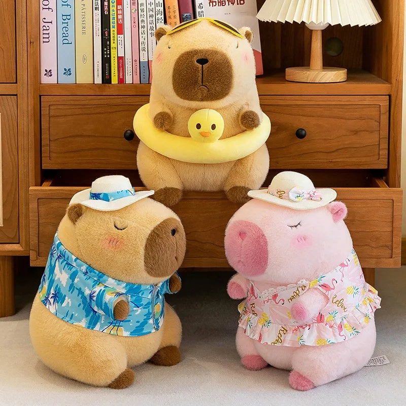 Capybara Plush Toy Collection – Various Models