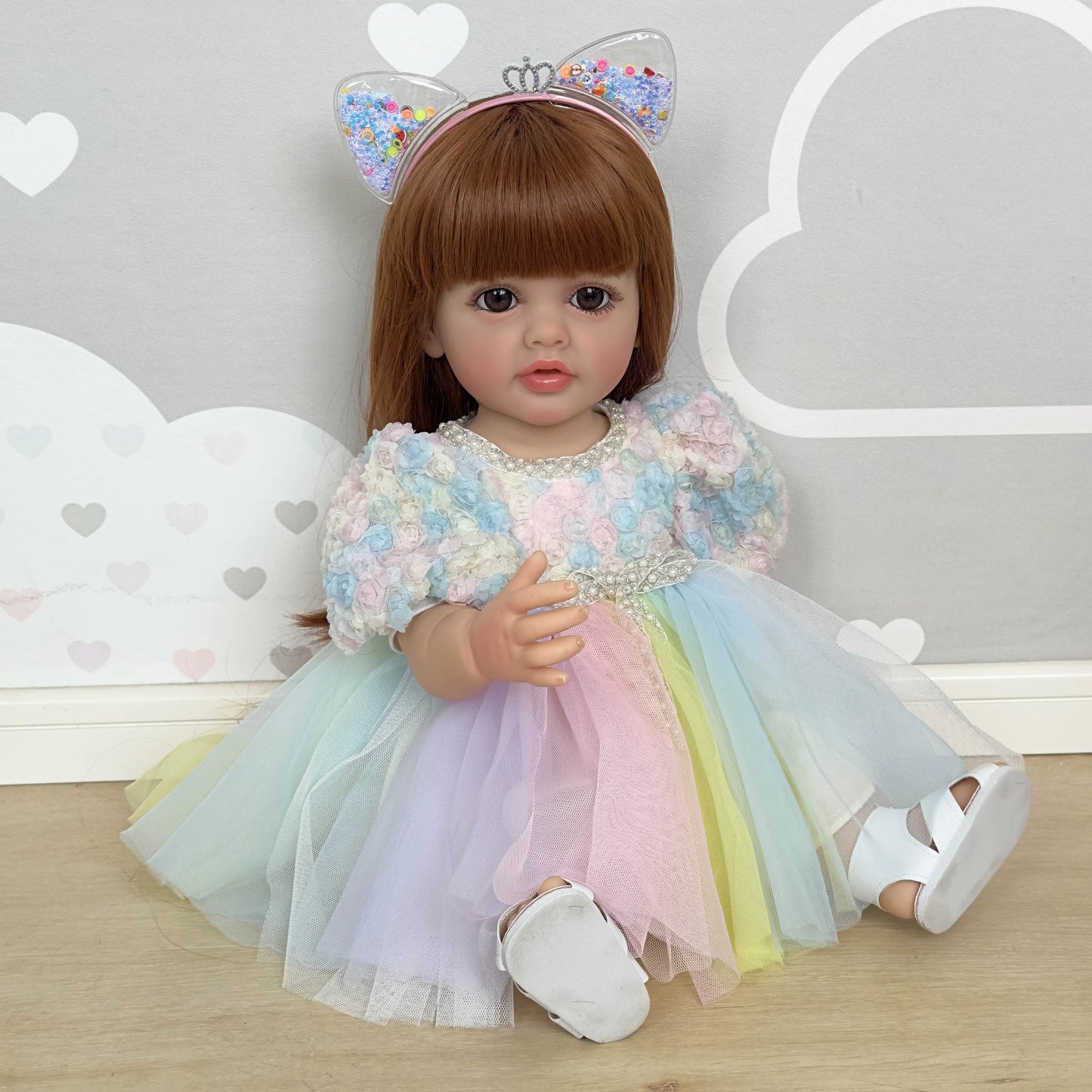 Reborn Toddler Girl Doll