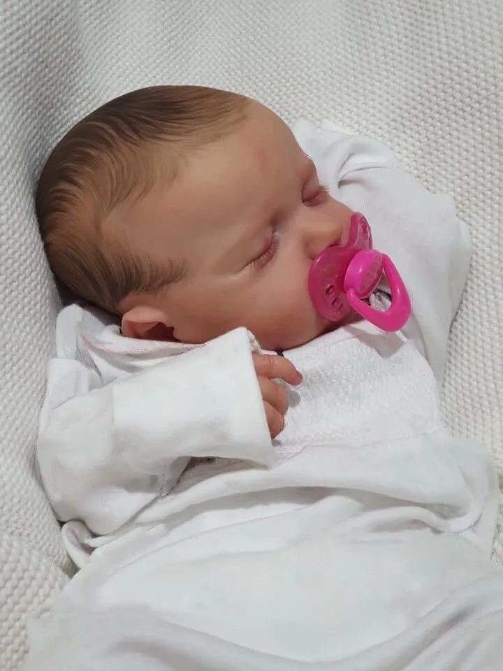 Reborn Baby Doll Silicone Vinyl Powder Scent