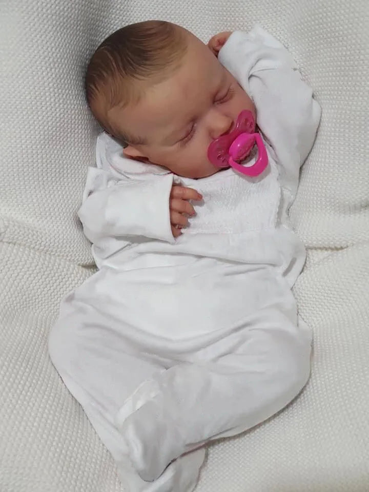 Reborn Baby Doll Silicone Vinyl Powder Scent