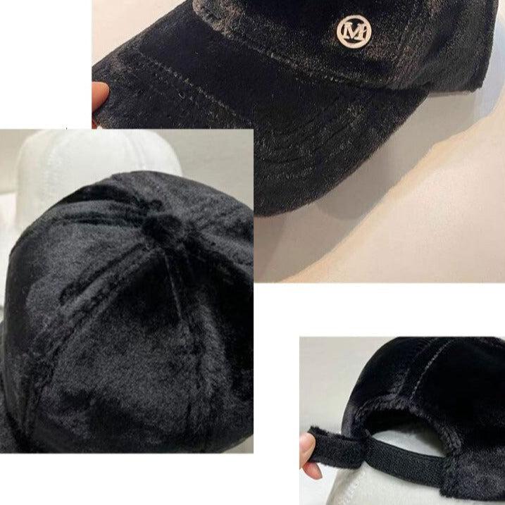 Versatile Baseball Cap Plush Hat