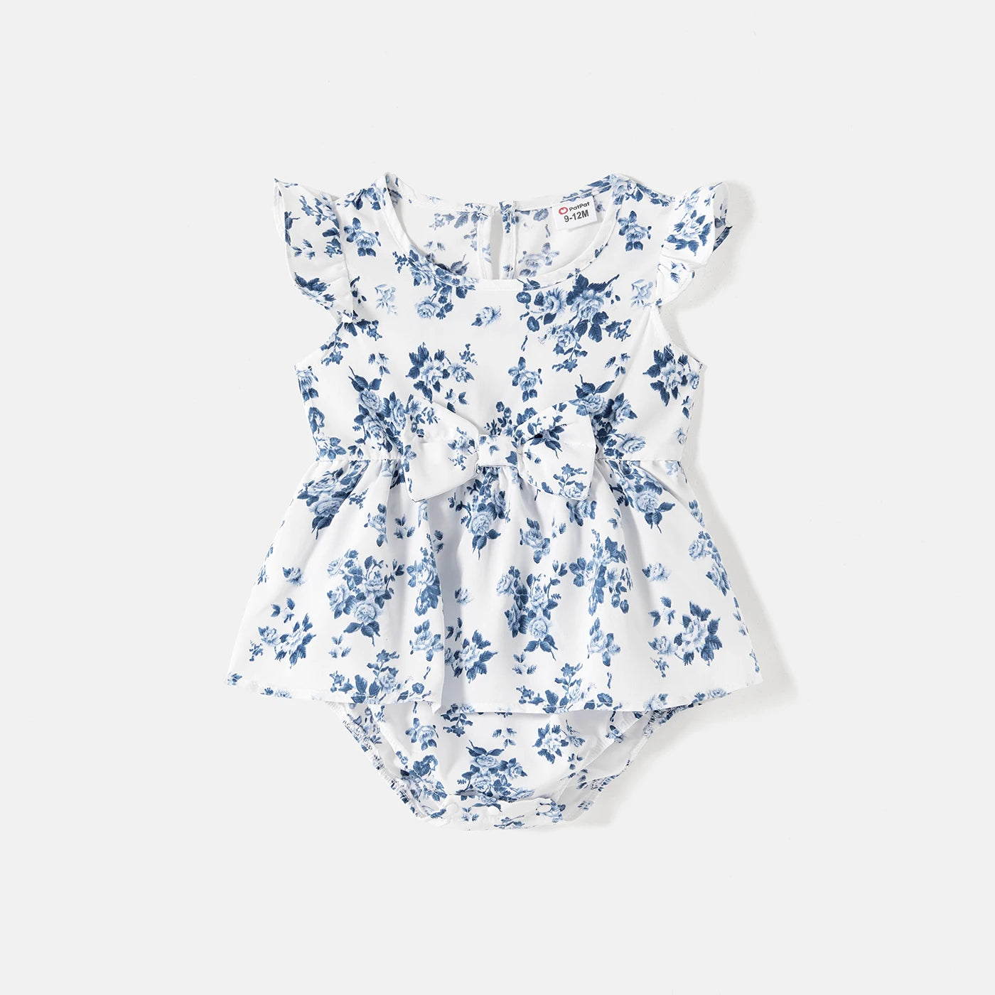 Matching Family Outfit - Allover Floral Print Shirred Tiered Dresses