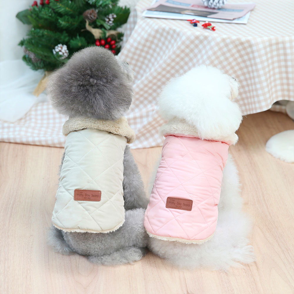 Thick Coat Cloth Faux Fur Collar for Dogs and Cats