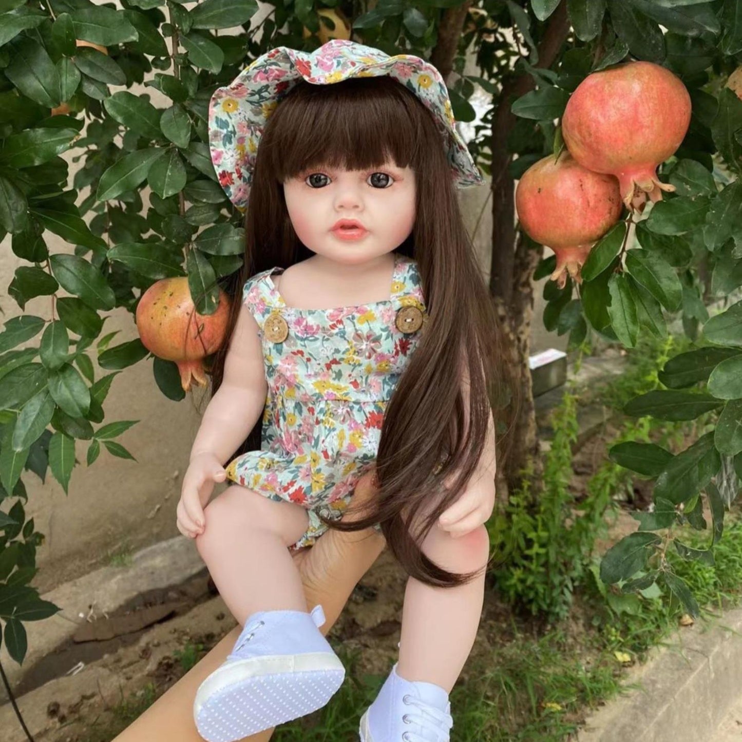 Realistic Full Silicone Reborn Toy Doll