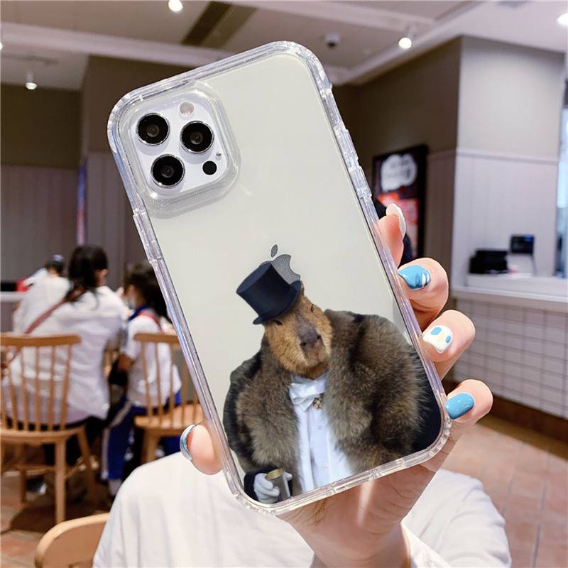 Cute Capybara Mobile Phone Case for iPhone