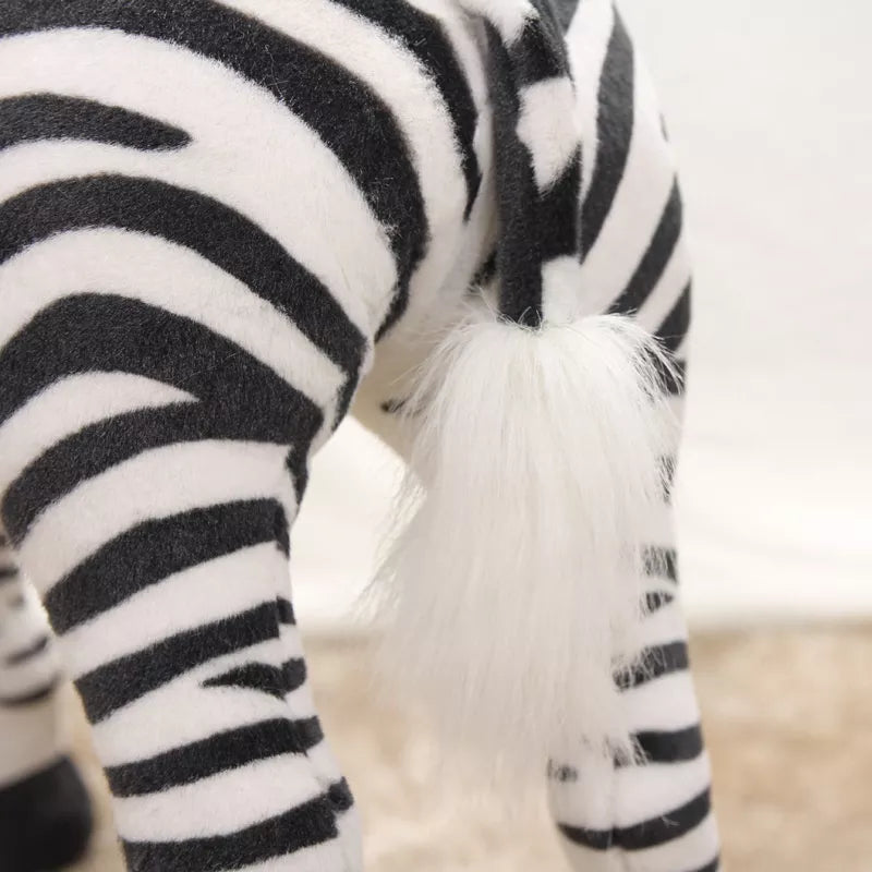 Giant zebra stuffed animal deals