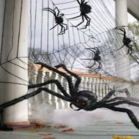 Giant Black Spider Halloween Decoration