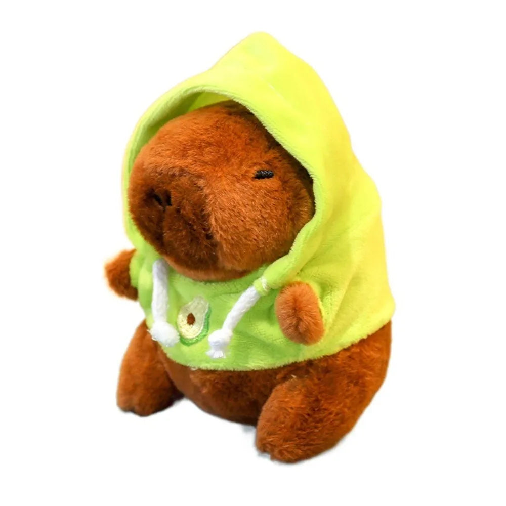 Capybara Plush Toy with Hoodie