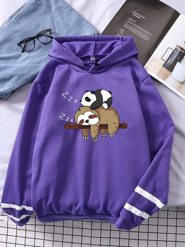 Panda and Sloth Hoodie