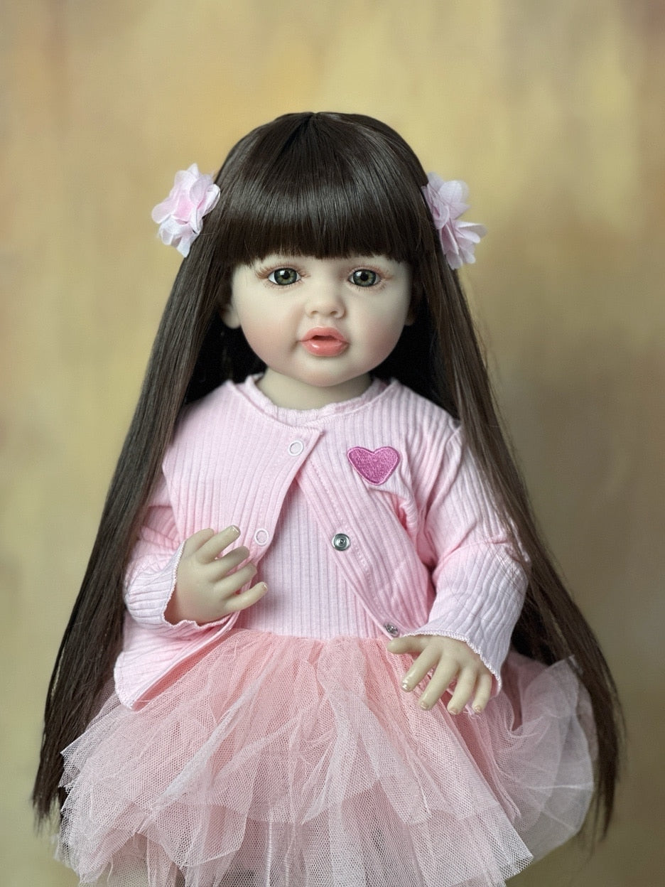 Reborn Baby Doll Full Body Soft Silicone