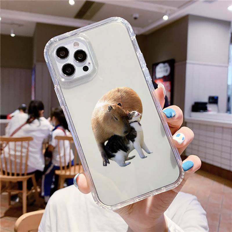 Cute Capybara Mobile Phone Case for iPhone