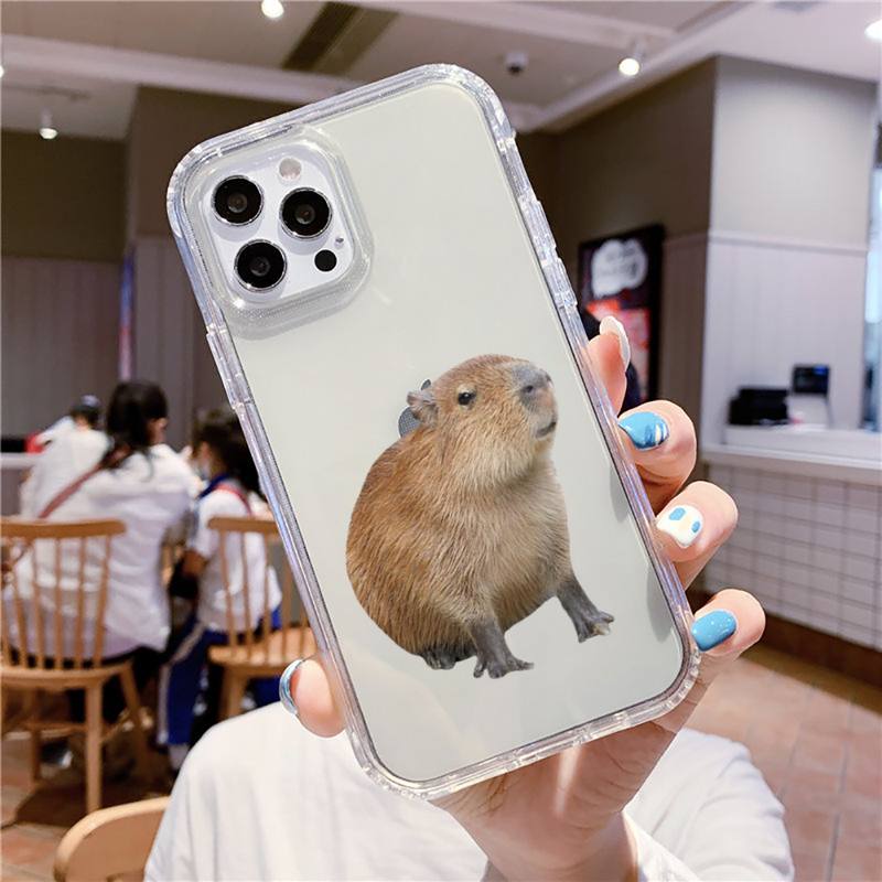 Cute Capybara Mobile Phone Case for iPhone