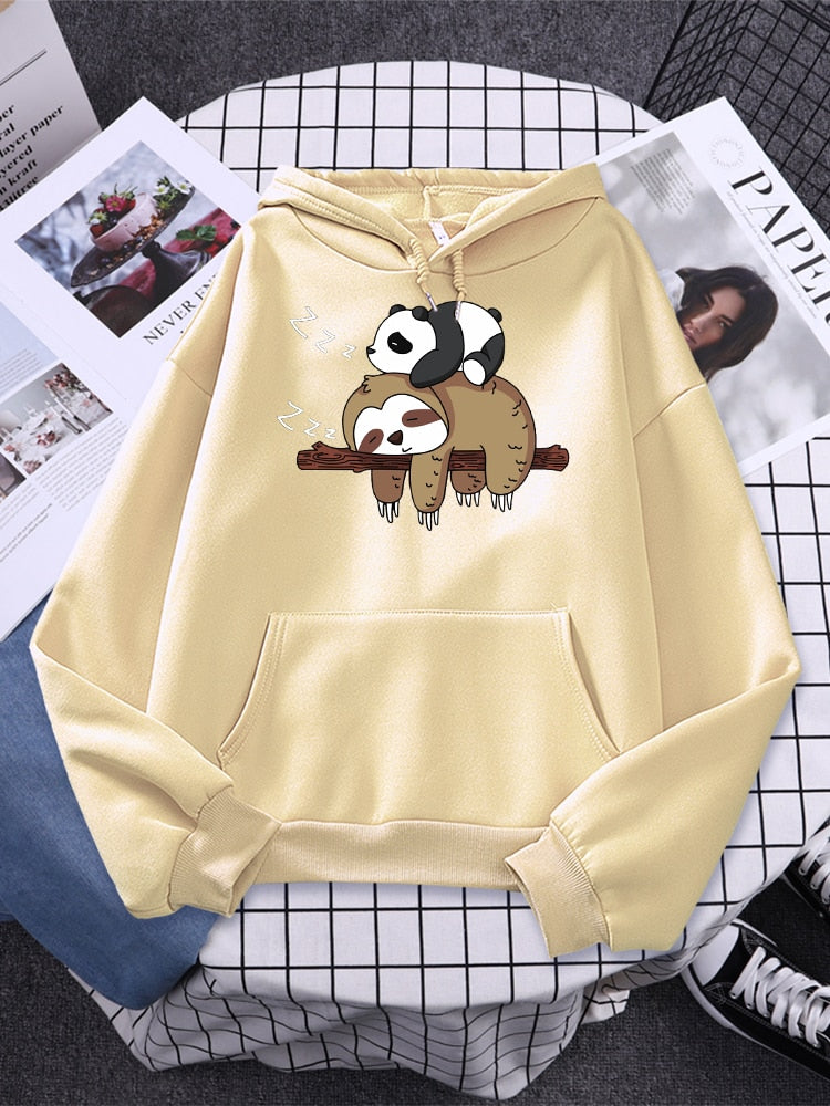 Panda and Sloth Hoodie