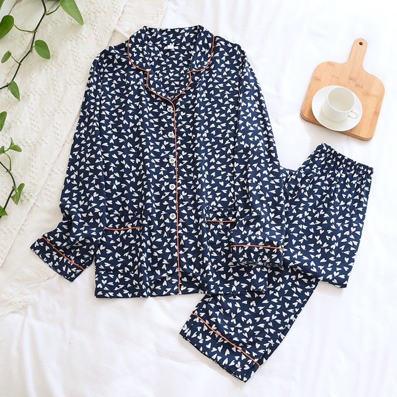 Spring & Summer Floral Pyjama Suit for Women