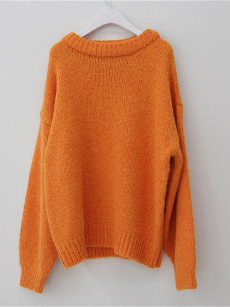 Women's Thick Wool Oversized Sweater