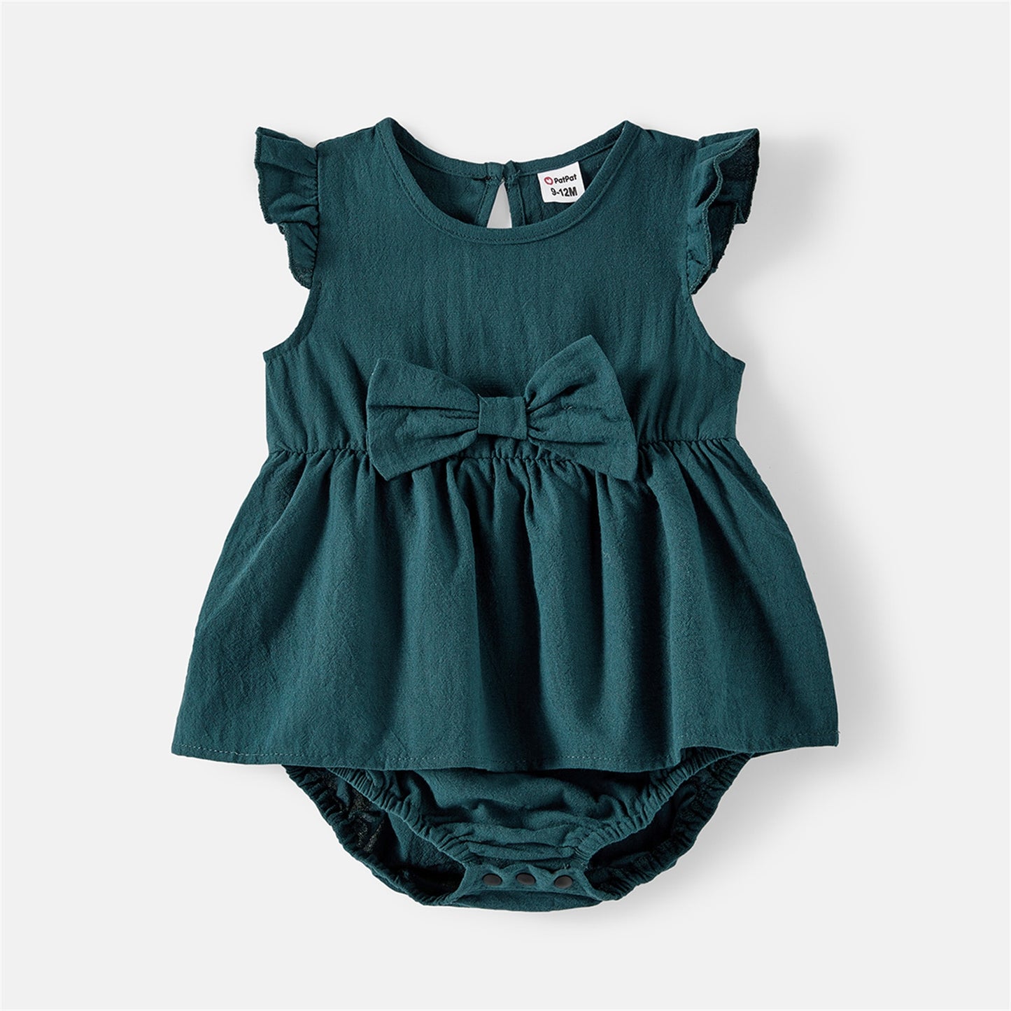 Teal Matching Family Outfit - Dresses & T-Shirts for Mom, Dad and Baby