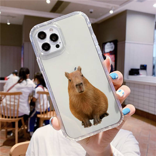 Cute Capybara Mobile Phone Case for iPhone